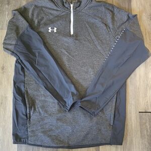 Under Armour Men's Charcoal and Black Performance Jacket